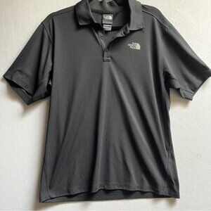The North Face classic black polo shirt Sz M